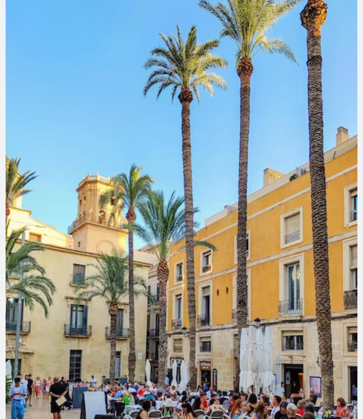 Charming & Spacious Apartment In Historic Centre & Short Walk To Beach Alicante Exterior foto